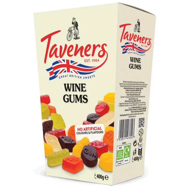 TAVP408E Tavener's Wine Gum Carton