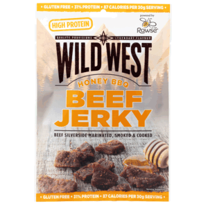 Wild West Beef Jerky Honey BBQ 60g
