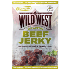 Wild West Beef Jerky Jalapeno 60g