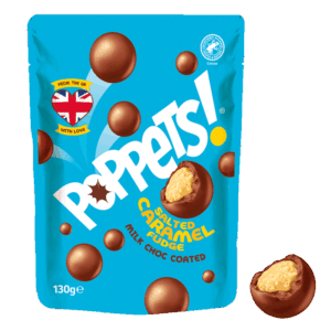 Poppets Salted Caramel Fudge